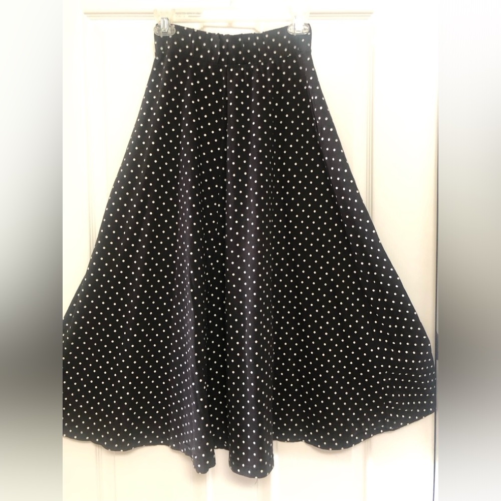 Vintage GAP Black and White Polka Dot Garment